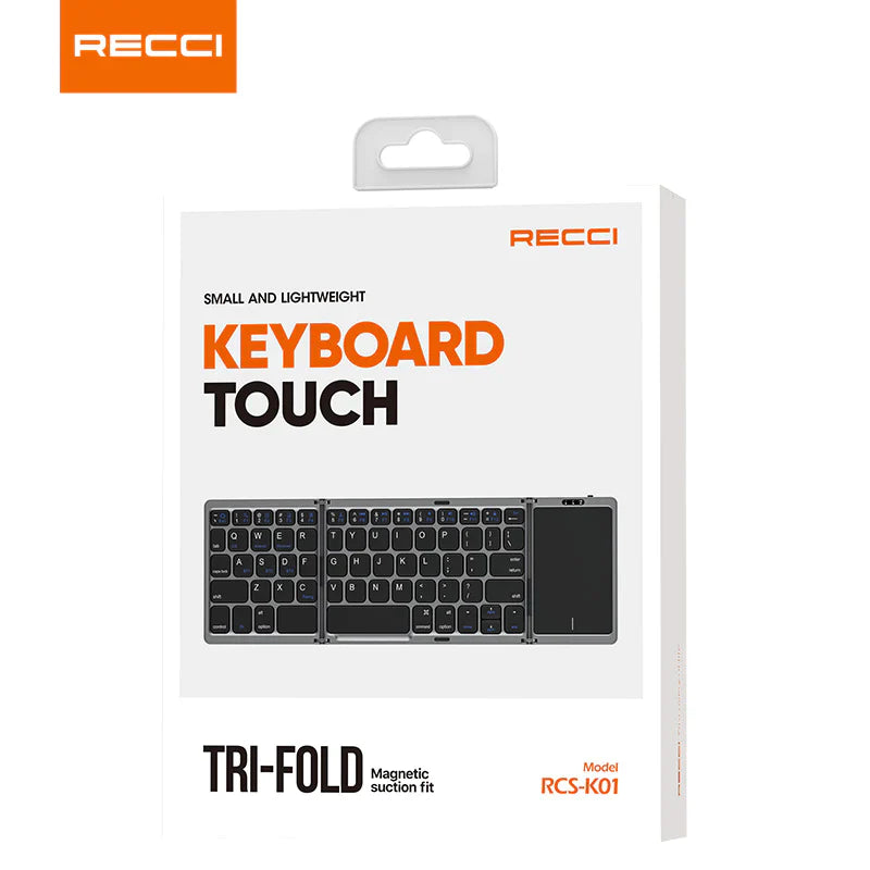 RECCI KEYBOARD TOUCH TRI-FOLD RCS-K01