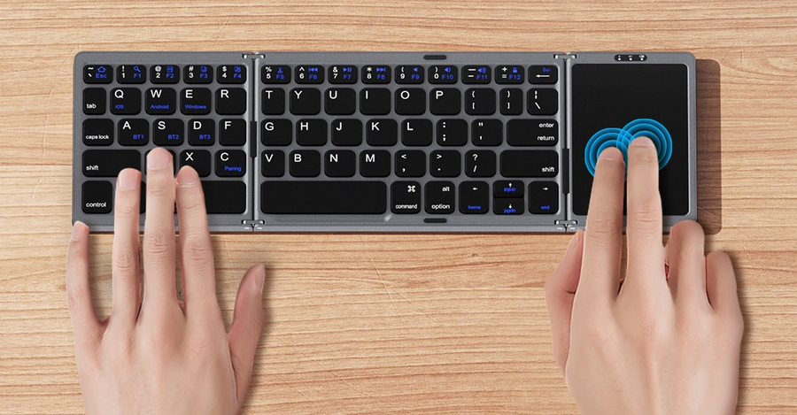 RECCI KEYBOARD TOUCH TRI-FOLD RCS-K01