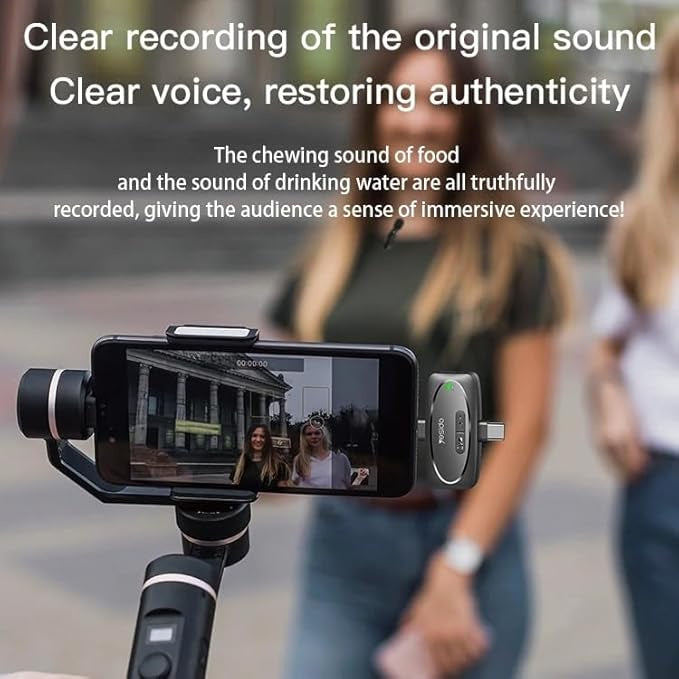 YESIDO LAVALIER MIC TYPE C & LIGHTNING KR15