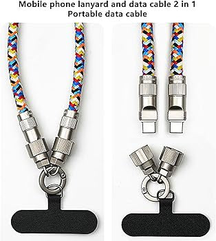 LANYARD FAST CHARGER DATA CABLE TYPE C-C 30 CM