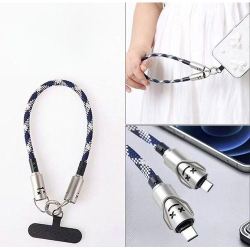 LANYARD FAST CHARGER DATA CABLE TYPE C-C 30 CM