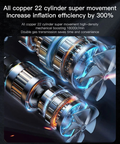 YESIDO INFLATOR PUMP 4000mAh WIRELESS VC04