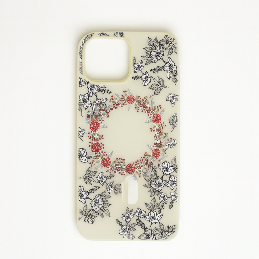 FLOWER CASE MAG SAFE - IPHONE