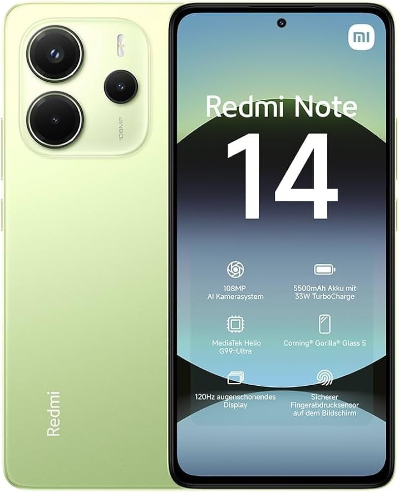 Xiaomi Redmi Note 14, 8GB RAM, 128GB