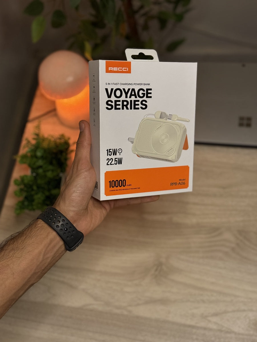 RECCI VOYAGE SERIES POWERBANK 5 IN 1 10000mAh RPB-A06