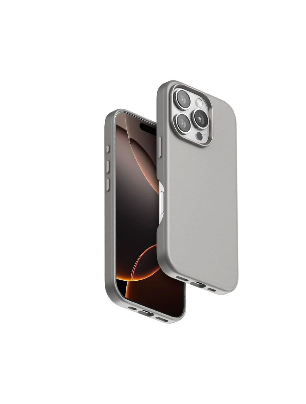 HDD Dividing Leather Cover For iPhone With Magsafe