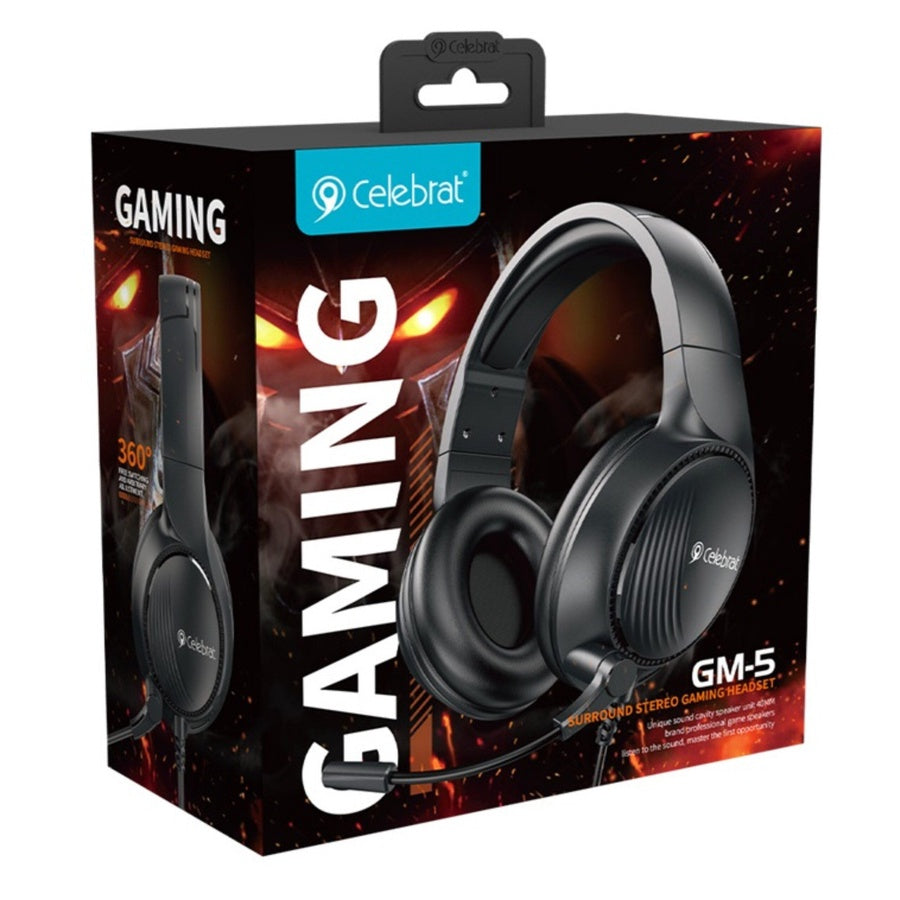 Celebrat GM 5 Gaming Headset for PC and PlayStation