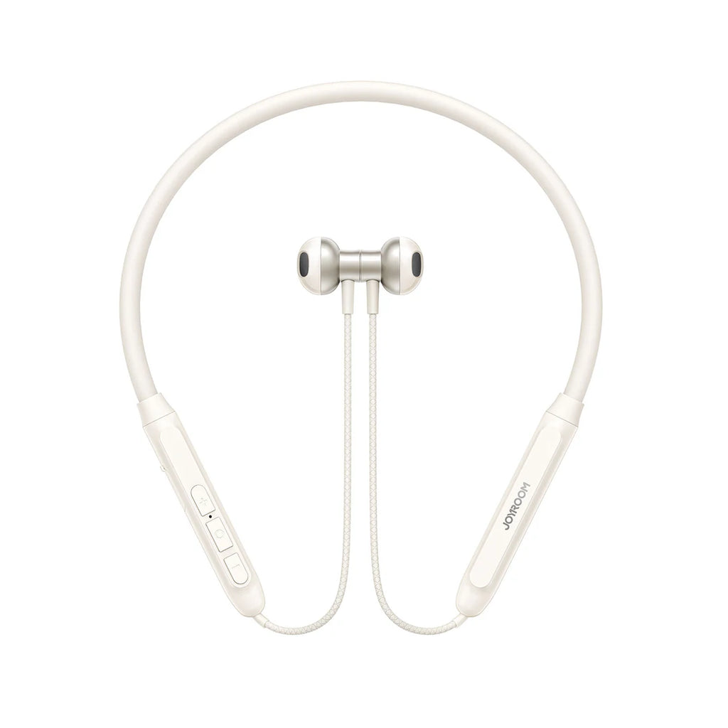 Joy Room-D8 Neckband Wireless Bluetooth Sports Outdoor Earphone White