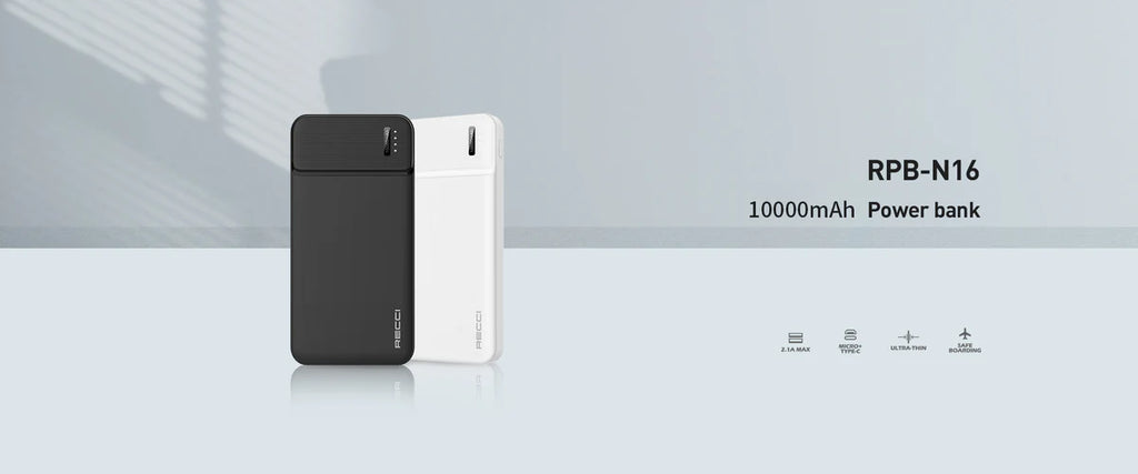 RECCI POWER BANK N16 10000 mAh