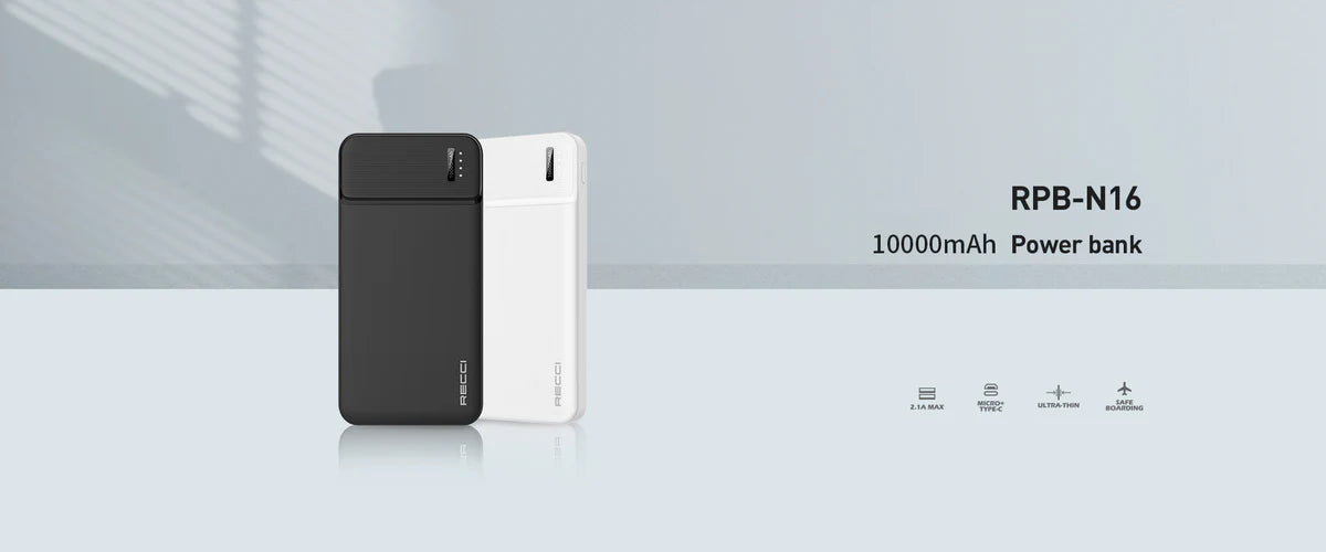 RECCI POWER BANK N16 10000 mAh