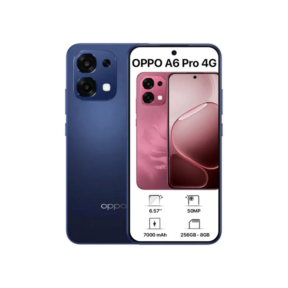 Oppo A6 Pro Dual SIM 6.57-inch, 256GB, 8GB RAM, 5G LTE
